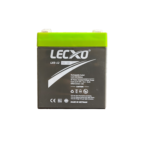 BATERIA 12V 5AH SMF AGM LECXO LX5-12