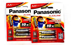 BATERIA AA 1.5V PANASONIC ALKALINE - PACK OF 2