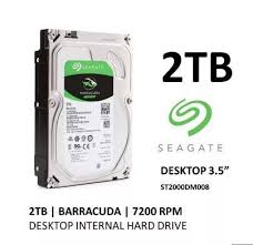 HDD 2TB DESKTOP INT 3.5" SEAGATE