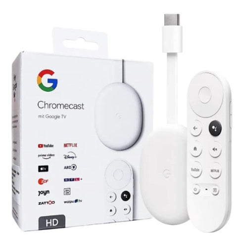 CAST GOOGLE CHROMECAST WITH GOOGLE TV HD