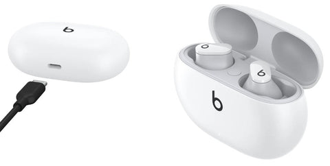 EARPHONE EARBUD BEATS STUDIO BUDS ACTIVE NOISE CANCELLATION WHITE