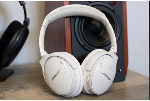 HEADPHONE BOSE WIRELESS QUIET COMFORT 45 WHITE SMOKE