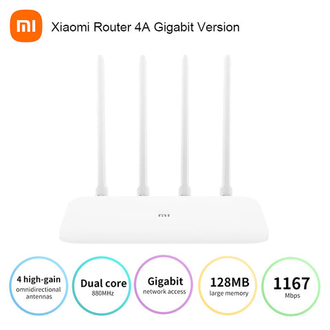 ROTEADOR XIAOMI Mi 4A Banda dupla de alta velocidade