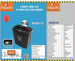 DOCUMENTO DESTRUIDOR NIGACHI XC8CD-CC