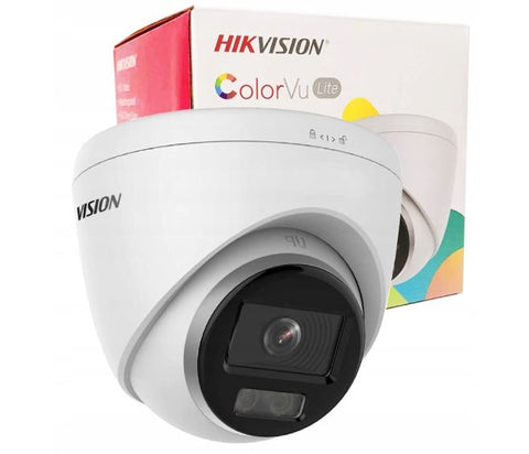 CÂMERA IP COLORVU 4MP CAM HIKVISION INDOOR DOME DS-2CD1347G0-L 2,8 mm