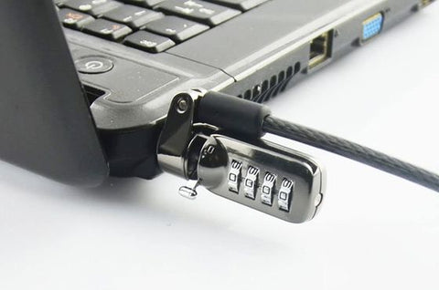 CABO DE TRAVA PARA LAPTOP CADEADO DE NÚMERO S-TEK 1,8M