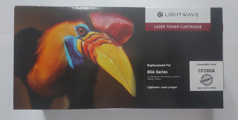 TONER LIGHTWAVE LW-HP CF 280A PRETO (80A)