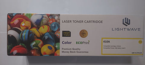 TONER LIGHTWAVE LW-HP CF412A AMARELO (410A)