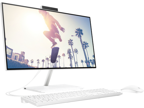 PC HP AIO 24-CB1007NY 12th GEN i7-1255U(upto 4.7GHz)/8GB/512GB NVME SSD/IRIS X GRAPHICS/BT/WIFI/HD WEBCAM/24" FHD LED/W11P (6P137EA)