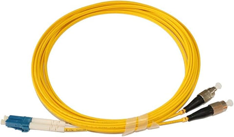 CABLE FIBER OPTIC PATCH CORD LC TO FC SM 3MTR