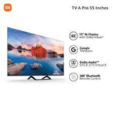 TV Xiaomi Mi A2 55" Smart ANDROID PREMIUM 4K UHD GOOGLE ASSISTANT BUILT IN 2X12W DOLBY DTS VIRTUAL SOUND METAL FRAME 60Hz MEMC TECHNOLOGY QUADCORE A55CPU 2GB RAM+16GB ROM(L55M7-EAUKR)