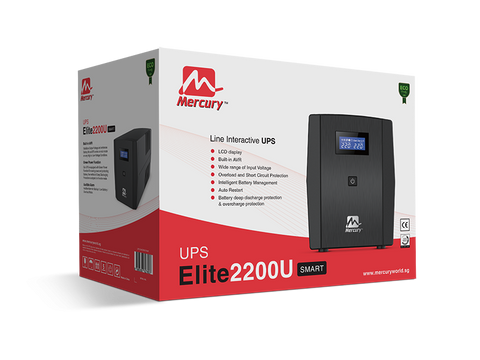 UPS 2200VA MERCURY ELITE SMART