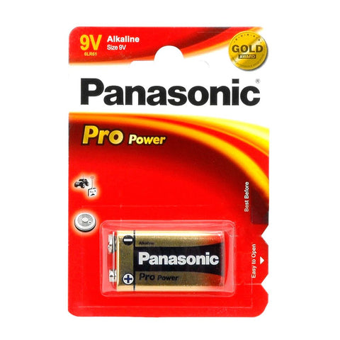 BATERIA PILHA 9V 6LR61T PANASONIC