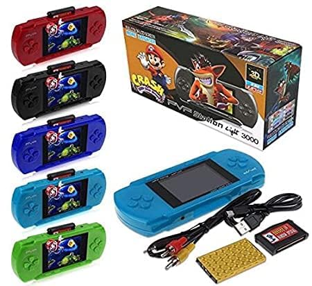 JOGO VIDEO PVP HAND CONSOLE LIGHT 3000 INCORPORADOS 1000+ JOGOS