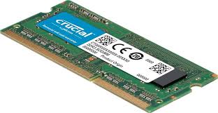 RAM 4GB DDR3 LAPTOP 1600 CRUCIAL
