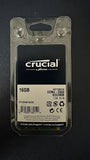 RAM 16GB DDR4 LAPTOP 2666 CRUCIAL
