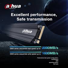 HDD 256GB SSD M.2 NVMe PCIe Gen 3.0X4 Dahua E900