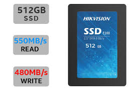 HDD 512GB SSD INT 2.5" HIKVISION E100