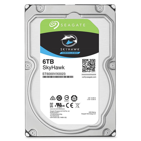 HDD 6TB DESKTOP INT 3.5" SEAGATE SKYHAWK 2ZR186-300
