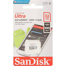 MOD MICRO SD 32GB UHS-I SANDISK 100MB/s Read A1 Class10