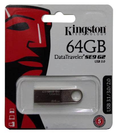 PEN DRIVE 64GB KINGSTON USB 3.0