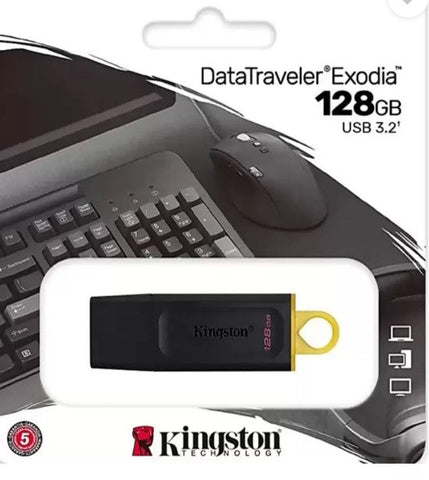 PEN DRIVE 128GB KINGSTON USB 3.0