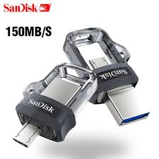 PENDRIVE 16GB SANDISK OTG DUAL DRIVE USB 3.0