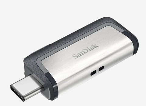 PEN DRIVE 64GB SANDISK ULTRA DUAL DRIVE USB-C