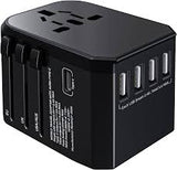 HUB ADAPTADOR AIO DE VIAGEM UNIVERSAL COMPATIVEL MUNDIALMENTE 4 USB - STEK TRAVEL ADAPTER