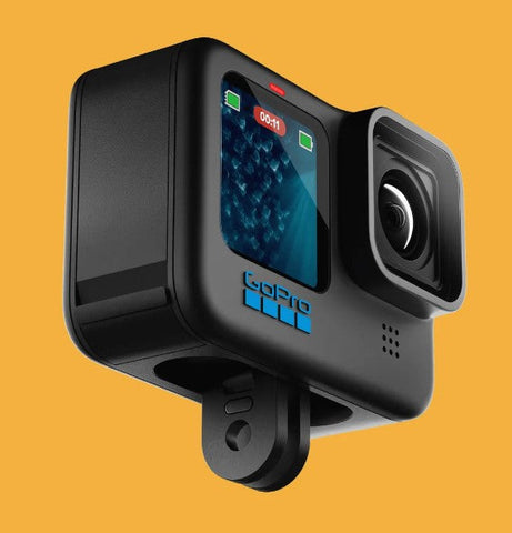 GO PRO HERO 11 CAM | 27 MP | Debaixo D'Agua 33 Pés | SD Card Clot