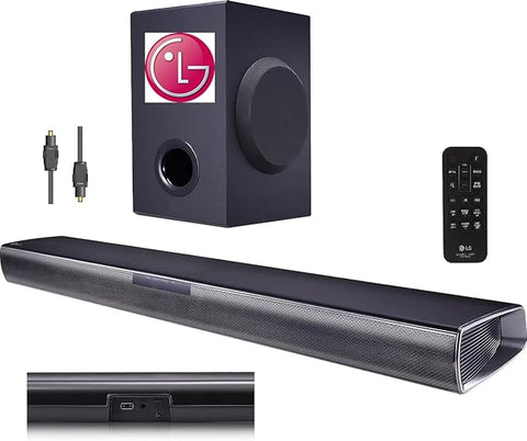 SPEAKER BLUETOOTH SOM BARRA 2.1 160W LG SQC1