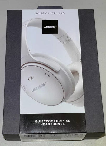 HEADPHONE BOSE WIRELESS QUIET COMFORT 45 WHITE SMOKE