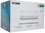 SWITCH 8 PORTAS DLINK 10/100Mbps DES-1008C