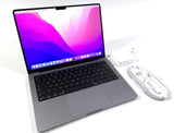 MACBOOK LAPTOP 14" PRO MKGP3 LL/A - M1PRO 8C/14C 16GB 512GB SSD Grey