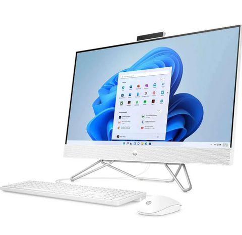 PC HP AIO 27-CB1155NH 12th GEN i7-1255U (upto 4.7GHz)/8GB/512GB NVME SSD/27'' FHD LED/W11P/BRANCO (79Q96EA)