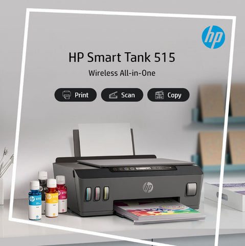 HP PRINTER INK TANK AIO COLOR W/L 515 (1TJ09A)