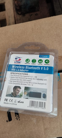 HUB ADAPTER USB 5.0 BLUETOOTH DONGLE - STEK