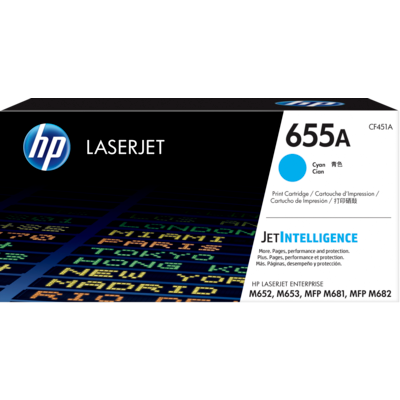 HP TONER CF 451A CIANO (655A)