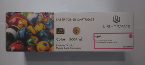 LIGHTWAVE TONER LW-HP CF413A MAGENTA (410A)