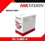 CABO CAT6 REDE 305MTR ROLO HIKVISION DS-1LN6-SC0