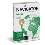 Papel A4 | 80 GRS - Navigator Marca | (1 Resma x 500 Páginas)