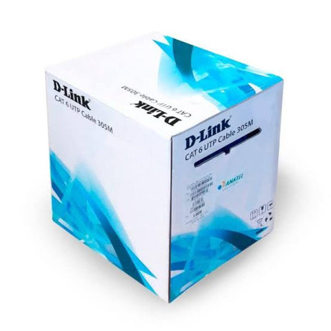 CABLE CAT6 NETWORK 305MTR ROLL D-LINK