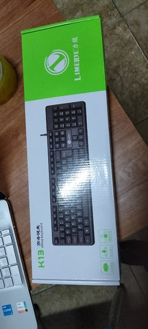 TECLADO COM FIO USB OEM