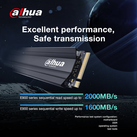 HDD 512GB SSD M.2 NVMe PCIe Gen 3.0X4 Dahua E900