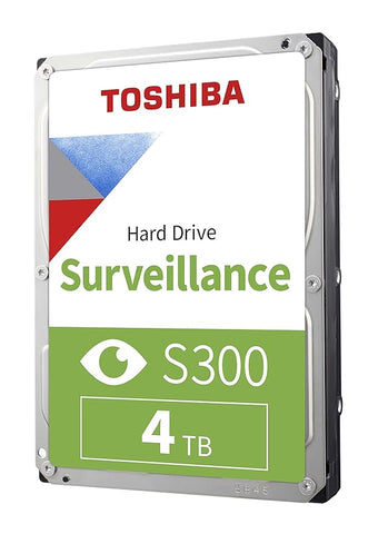 HDD 4TB DESKTOP INT 3.5" TOSHIBA S300 SURVEILANCE