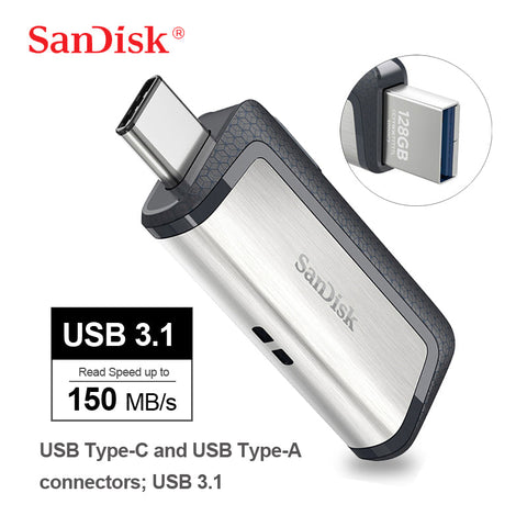 PEN DRIVE 32GB SANDISK ULTRA DUAL DRIVE USB-C