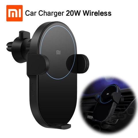 Charger Carregador Carro 20W Wireless Xiaomi Mi