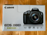 DSLR Digital Camera CANON EOS 2000D EF-S18-55mm f/3.5-5.6 III