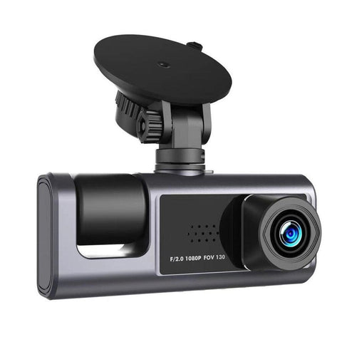 CAR DASH CAMERA FRONT & BACK 2K AUDIO/VIDEO 160° WIFI CONNECTIVITY BUILT-IN GPS/GMAP G-SENSOR - 360 G500H