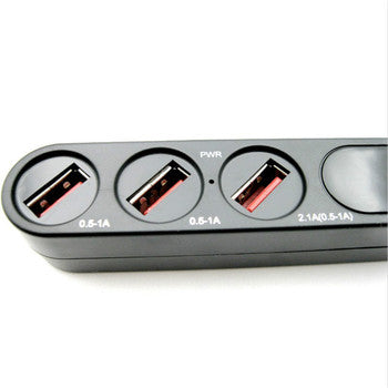 CHARGER 3 USB 2 PIN EXTRA PORTABLE BYL-3003L